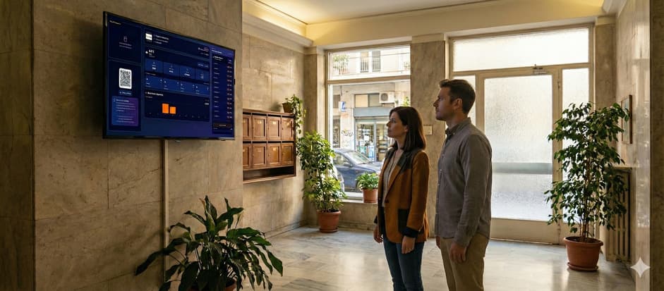 Info Point - Σημείο ενημέρωσης στην είσοδο